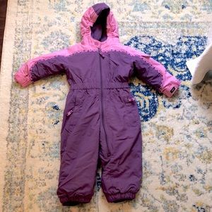 Toddler Snow Suit 2T REI pink and purple